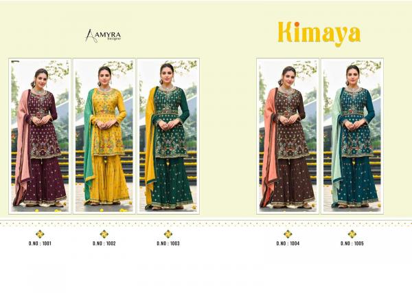 Amyra Kimaya Fancy Silk Embroidery Wedding Wear Salwar 